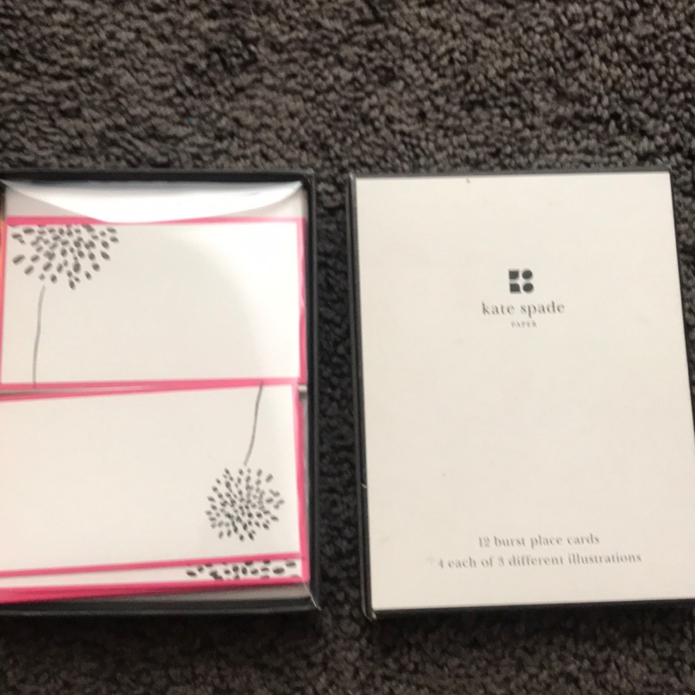 Kate Spade placecards